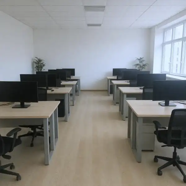 Подготовка open space к рабочему дню - после уборки